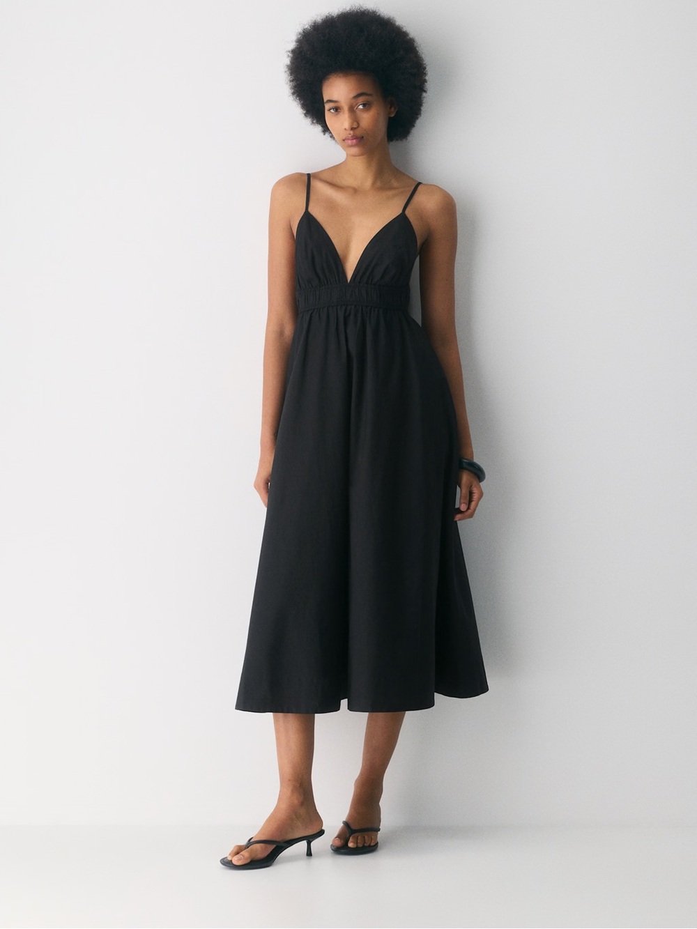 Wilfred Encourage Poplin Cami Dress NWT